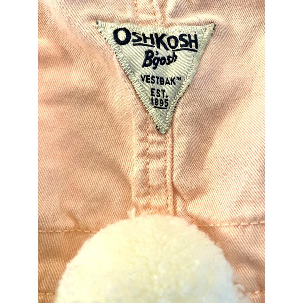 Osh Kosh Bunny Glitter Overall Dress Baby Size 12M - Picture 6 of 6
